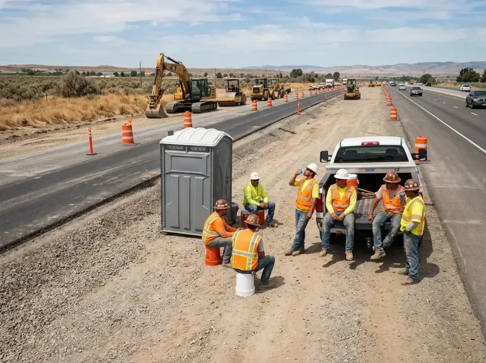 highway-road-construction-crew-007 — frequently asked questions, Porta Potty and Restroom Rentals in Chino Hills, CA